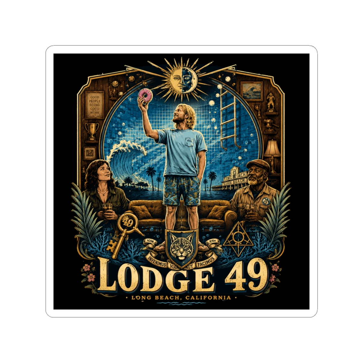 Lodge 49 Sticker