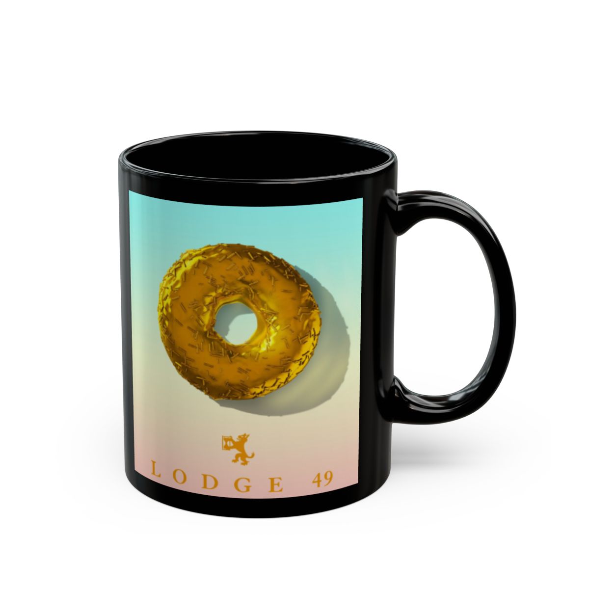 Lodge 49 Black Mug