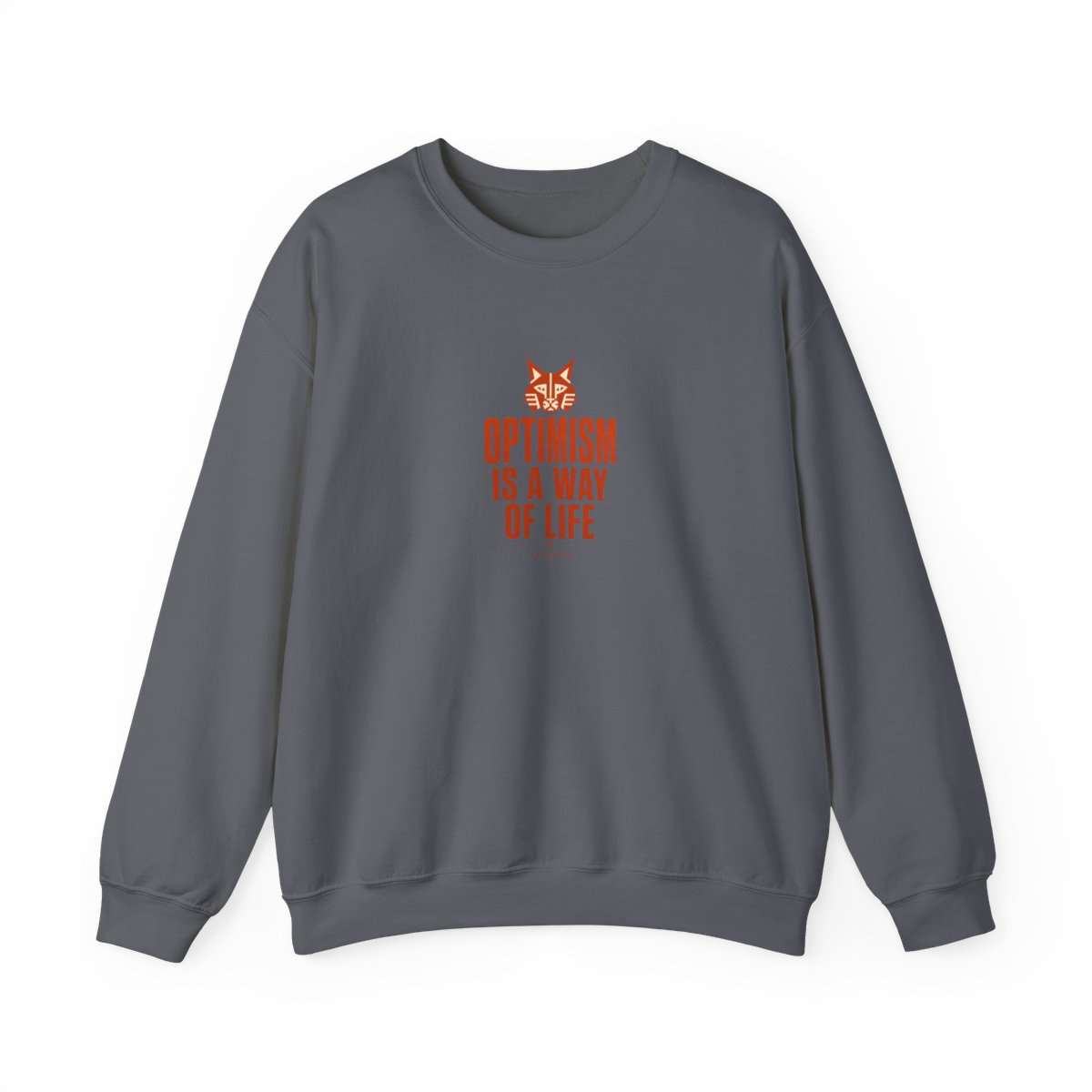 Lodge 49 "Optimism is a way of life" Crewneck - alternate angle 5, merchandise