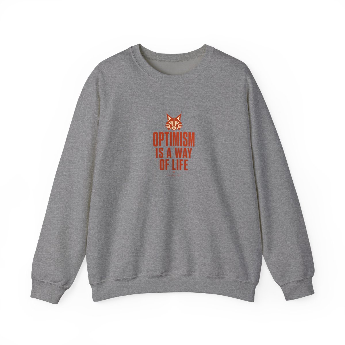 Lodge 49 "Optimism is a way of life" Crewneck - alternate angle 4, merchandise