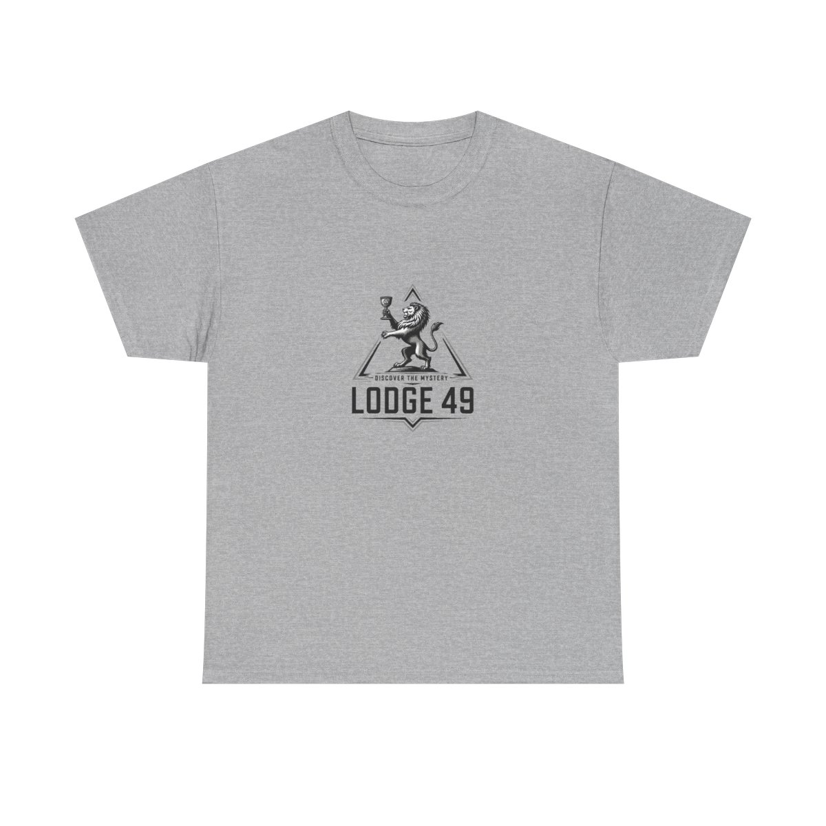 Lodge 49 "Discover the Mystery," Unisex Tee - alternate angle 4, merchandise