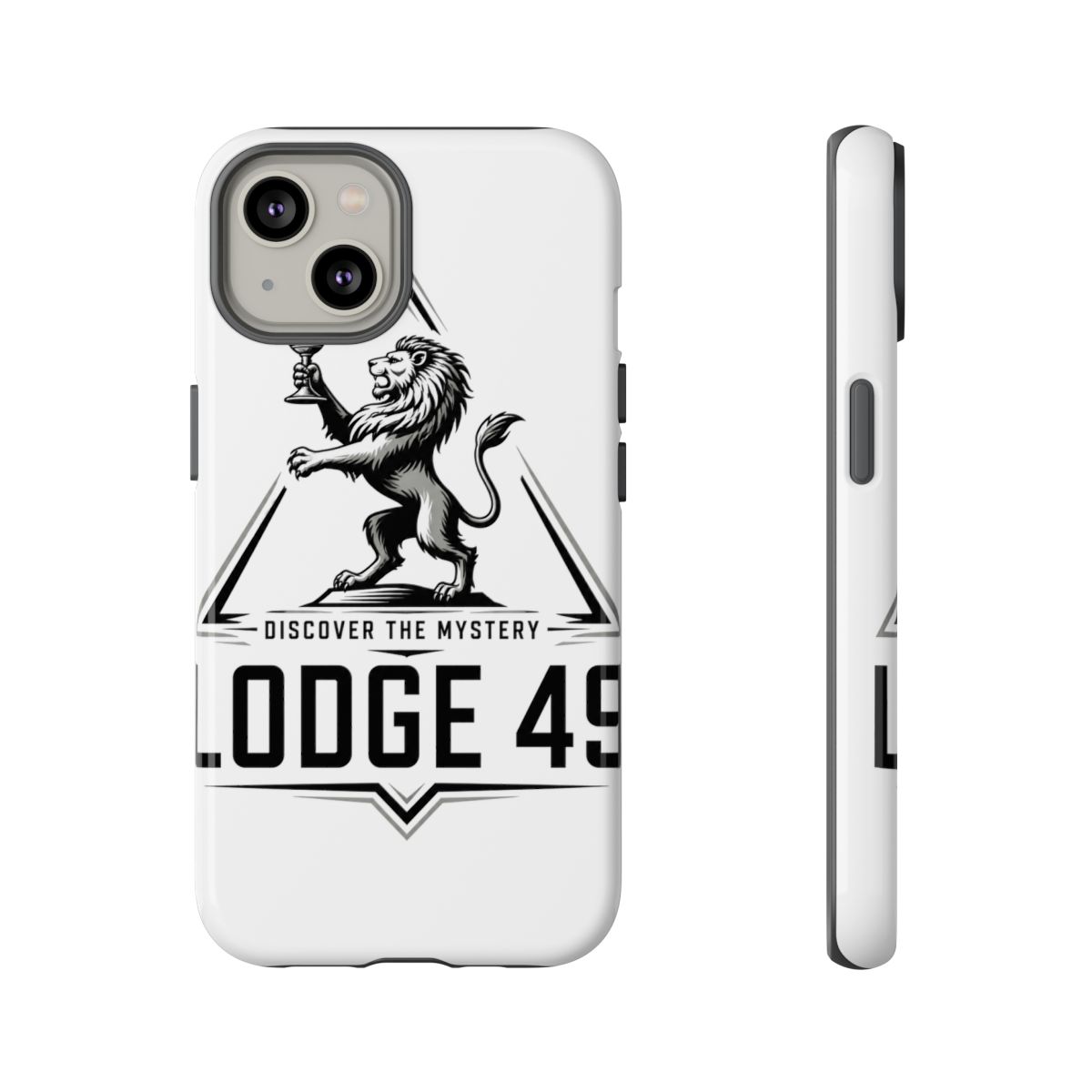 Lodge 49 "Discover the Mystery," Phone Case - alternate angle 3, merchandise