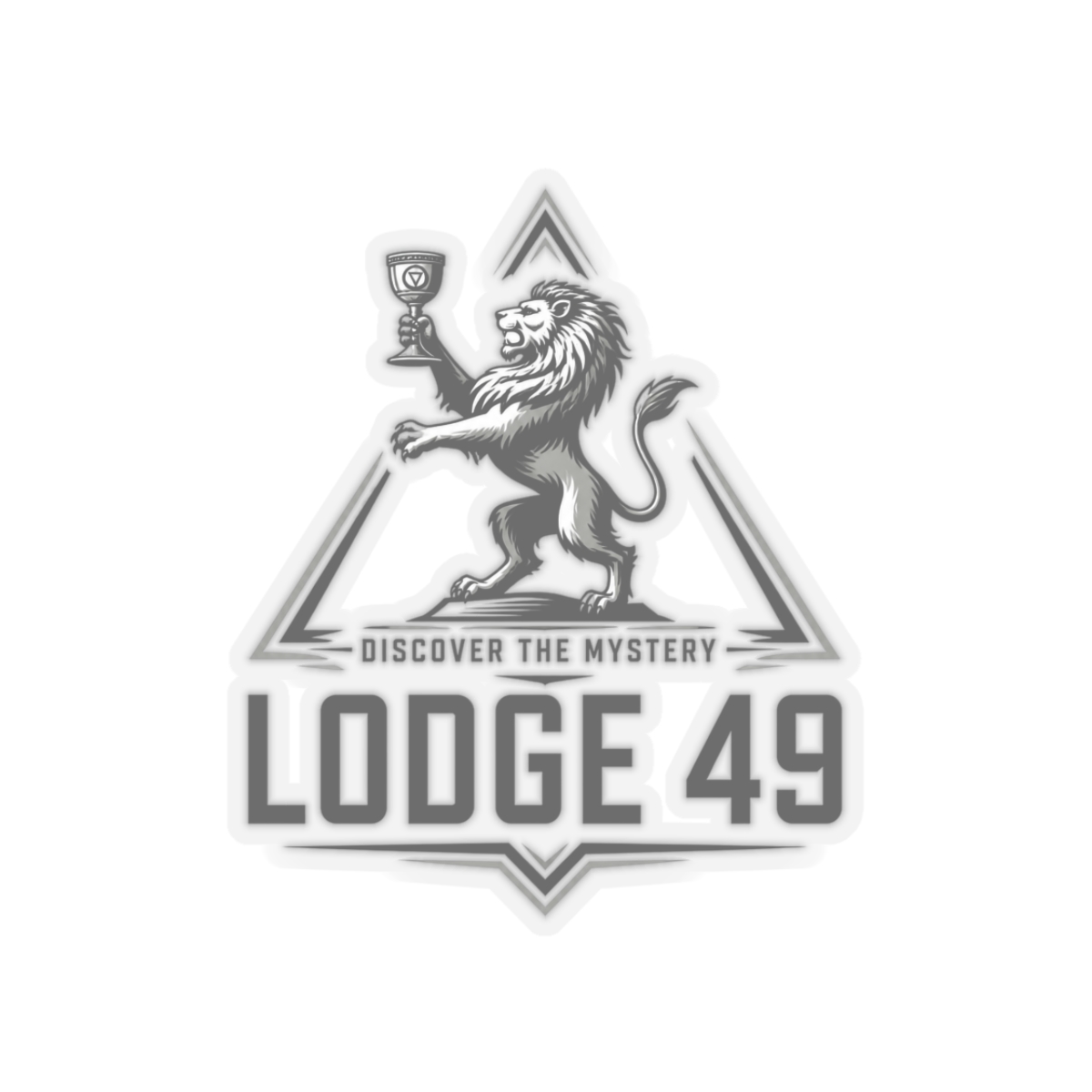 Lodge 49 "Discover the Mystery," Sticker - alternate angle 2, merchandise