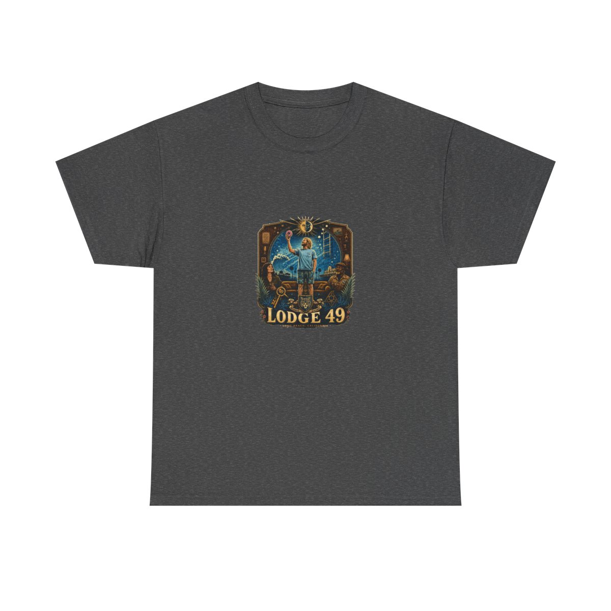 Lodge 49 Heavy Cotton Tee - alternate angle 2, merchandise