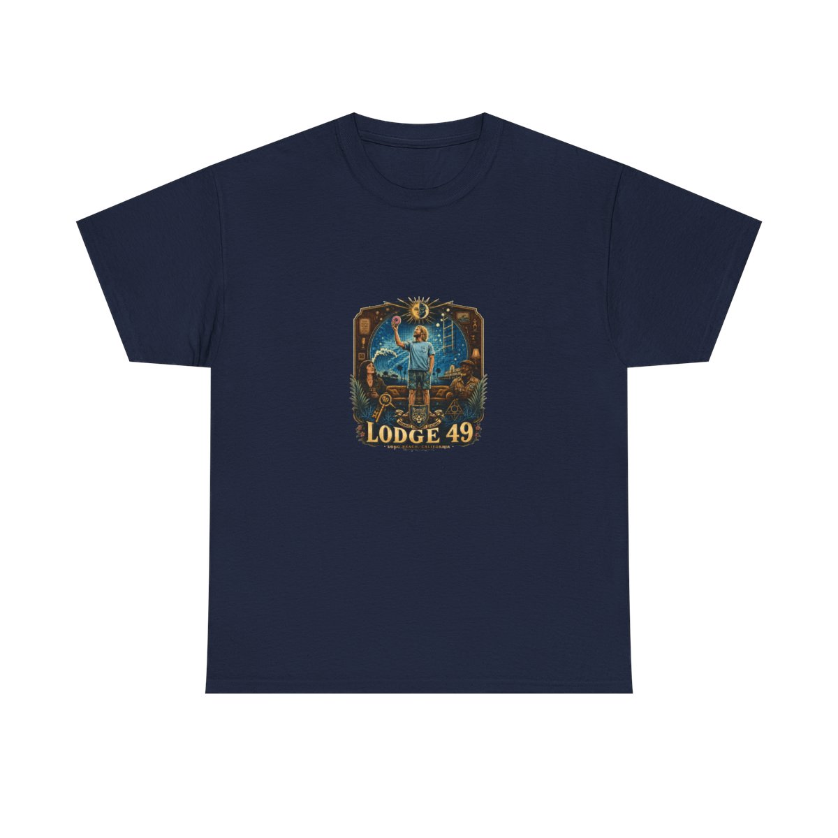 Lodge 49 Heavy Cotton Tee - alternate angle 5, merchandise