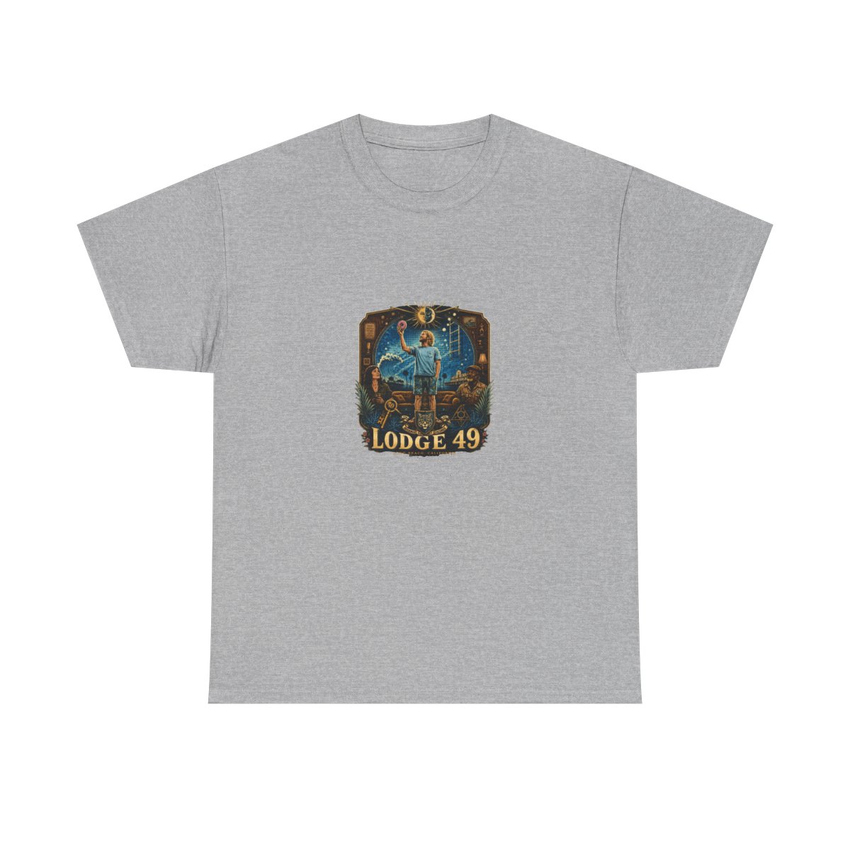 Lodge 49 Heavy Cotton Tee - alternate angle 4, merchandise