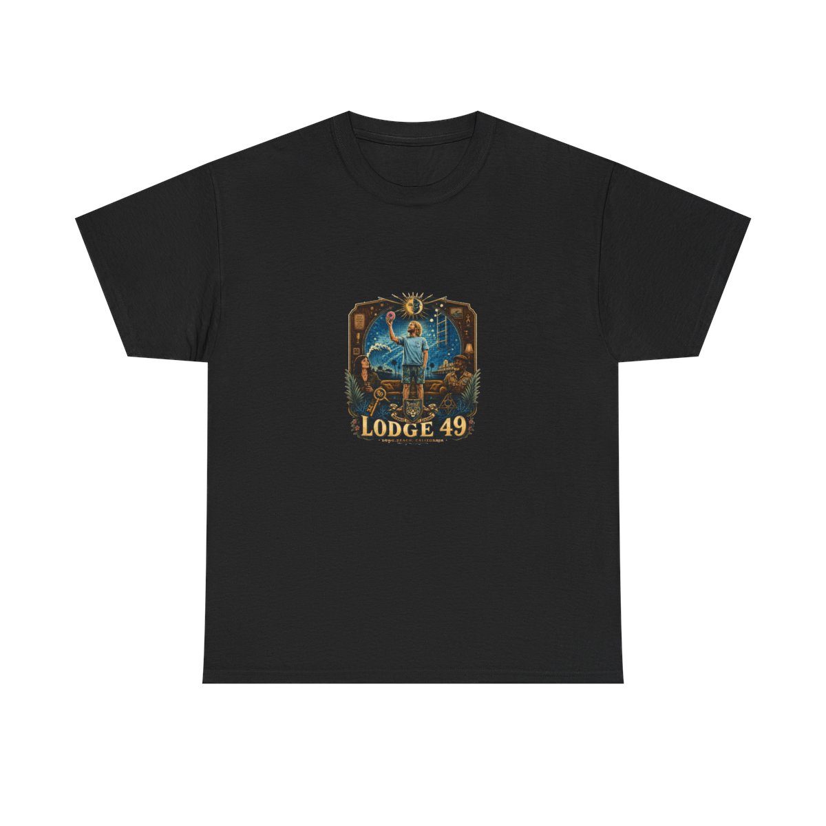 Lodge 49 Heavy Cotton Tee - alternate angle 3, merchandise